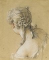 Head of a woman seen from behind - François Boucher