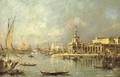 The Punta della Dogana, Venice, the Giudecca and the Redentore beyond - Francesco Guardi