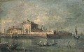 The Isola della Beata Vergine del Rosario, Venice - Francesco Guardi