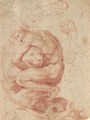 Hercules and the Nemean Lion - Francesco de' Rossi (see Salviati, Cecchino del)