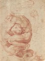 Hercules and the Nemean Lion - Francesco de' Rossi (see Salviati, Cecchino del)