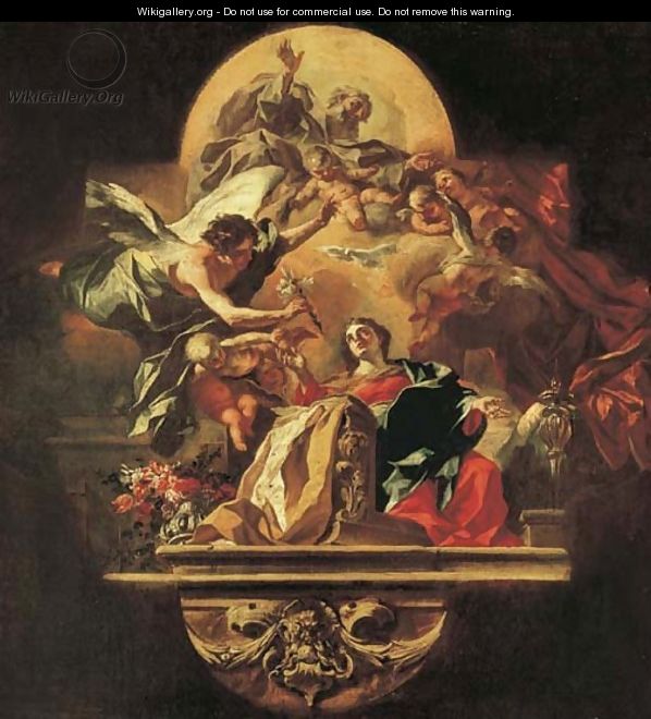 The Annunciation - Francesco Solimena