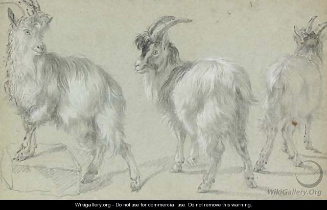 Three goats - Francesco Londonio