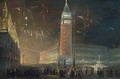 A fireworks display over Saint Mark's Square, Venice - Francesco Zanin