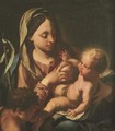 The Madonna and Child with the Infant Saint John the Baptist - Francesco Trevisani