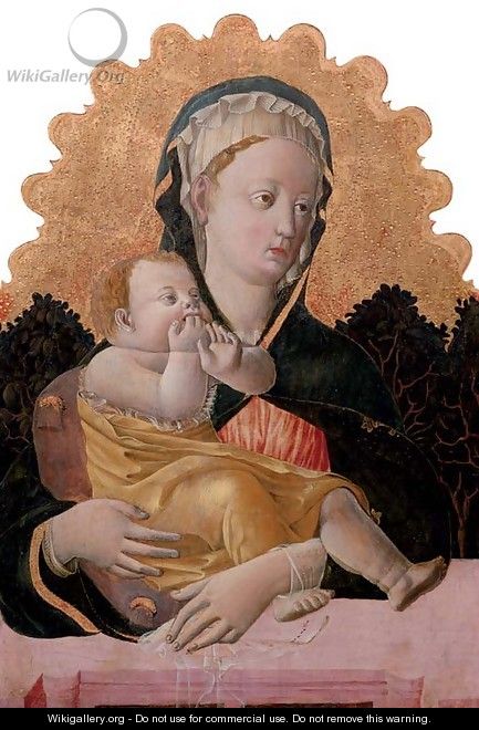 The Madonna and Child - Francesco Squarcione