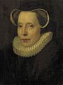 Portrait of a lady - (after) Willem Adriaensz Key