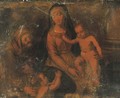 The Virgin and Child with Saint Anne and the Infant Saint John the Baptist - (after) Tiziano Vecellio (Titian)