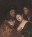 The lovers - (after) Tiziano Vecellio (Titian)