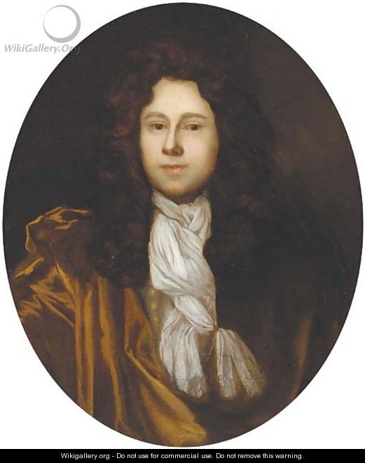 Portrait of Richard Edwards - (after) William Wissing Or Wissmig