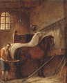 Feeding the horses - (after) Wouter Verschuur