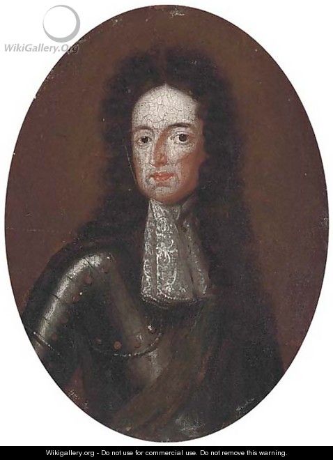 Portrait of William III - (after) William Wissing Or Wissmig