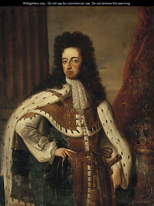 Portrait of King Charles II (1630-1685) - (after) William Wissing Or Wissmig
