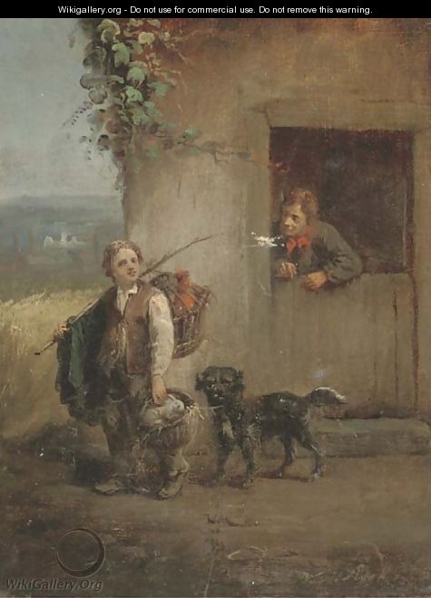 Returning from market - (after) William Joseph Shayer