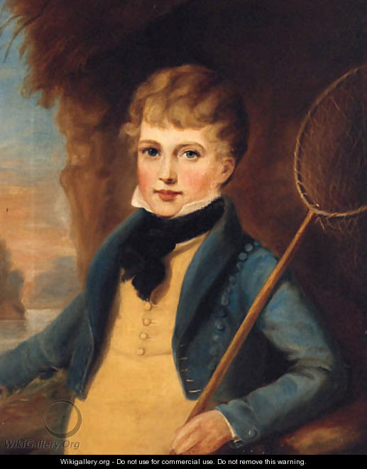 Portrait Of A Boy - (after) Of William Owen