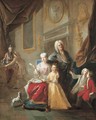 Portrait of a family in an interior - Francois de Troy