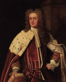 Portrait of Montague Bertie, Earl of Abingdon (1740-1799), three-quarter-length, in peer's robes - (after) Kneller, Sir Godfrey