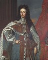 Portrait of King William III (1650-1702), three-quarter-length, in an ermine cloak; and Portrait of Queen Mary II (1662-1694) - (after) Kneller, Sir Godfrey