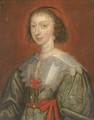 Portrait of King Charles I, half-length, in armour; and Portrait of Queen Henrietta Maria, half-length - (after) Dyck, Sir Anthony van