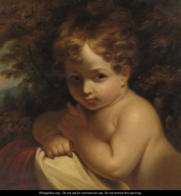 A young child - (after) Sir Joshua Reynolds