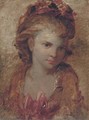 Portrait of a girl - (after) Sir Joshua Reynolds