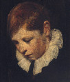 Portrait Of A Boy - (after) Of Sir Joshua Reynolds