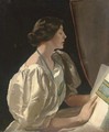 Portrait of a lady - (after) Sir John Lavery
