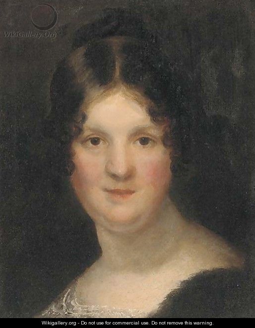 Portrait of a lady, bust-length - (after) Sir Henry Raeburn