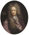Portrait of Thomas Morley, bust-length, in a plum coloured cloak - (after) Kneller, Sir Godfrey