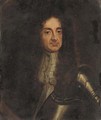 Portrait of Charles II, half-length, in armour - (after) Davis, Theodore Russell