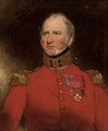 Portrait of Sir Stephen Remnant Chapman (1776-1851), half-length, in scarlet uniform with gold epaulets and medals - (after) Lawrence, Sir Thomas