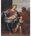 The Holy Family with the Infant Saint John the Baptist 2 - (after) Sir Peter Paul Rubens