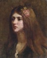 Portrait of a girl - (after) Thomas Cooper Gotch