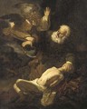 The Sacrifice of Isaac - (after) Rembrandt Van Rijn