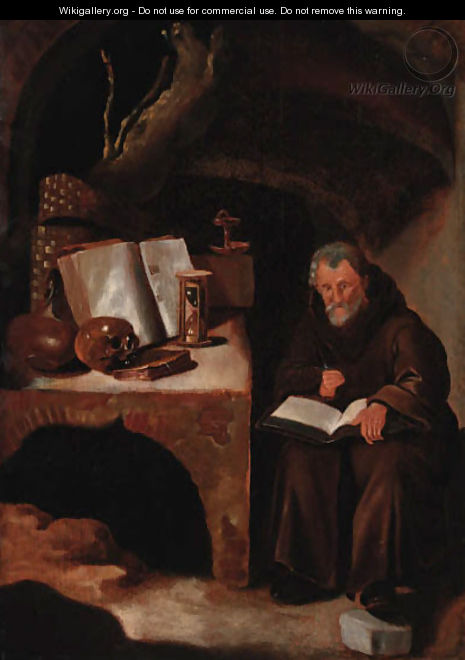 Saint Jerome - (after) Rembrandt Van Rijn