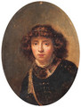 Portrait of a youth - (after) Rembrandt Van Rijn