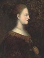 Portrait of a lady - (after) Rembrandt Van Rijn