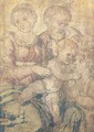 The Holy Family with the Infant Saint John the Baptist - (after) Raphael (Raffaello Sanzio of Urbino)