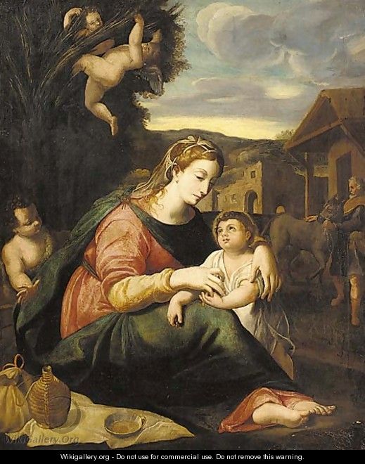 The Holy Family 2 - (after) Raphael (Raffaello Sanzio of Urbino)