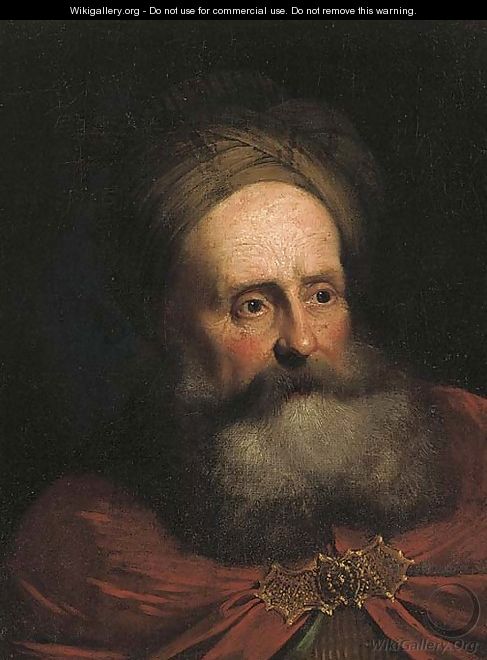 A bearded man - (after) Salomon Koninck