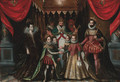 The double marriage of Louis XIII of France with Anne of Austria and Philip, Prince of Asturias, with Elizabeth of France - (after) Alonso Sanchez Coello