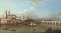 View of Westminster from Lambeth, across the River Thames - (after) Samuel Scott