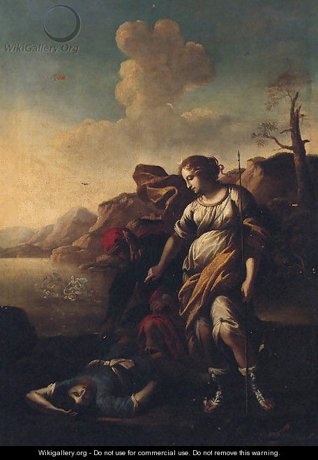 Diana and Endymion - (after) Rosa, Salvator