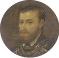 Portrait of a gentleman, bust-length, in armour - (after) Dyck, Sir Anthony van