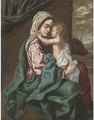 The Madonna and Child - (after) Simone Cantarini (Pesarese)