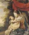 The Virgin and Child 2 - (after) Simon Vouet
