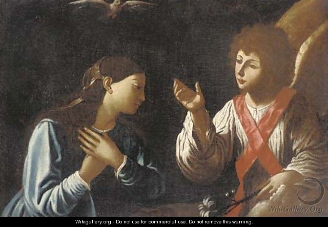 The Annunciation - (after) Simon Vouet