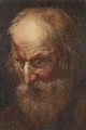 Head of a male Saint - (after) Rubens, Peter Paul
