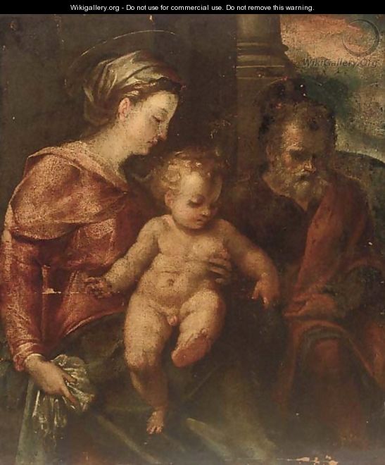 The Holy family - (after) Paolo Veronese (Caliari)