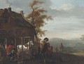 Cavalrymen at a forge - (after) Philips Wouwerman